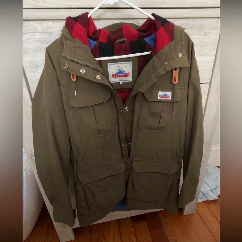 Penfield Women’s Olive Green Hooded Jacket